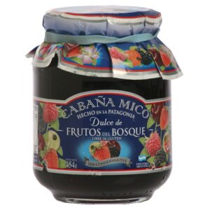 Mermelada de frutos del bosque Cabañas Mico