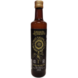 Aceite de Girasol Alto Oleico Aguará Orgánico 500ml.