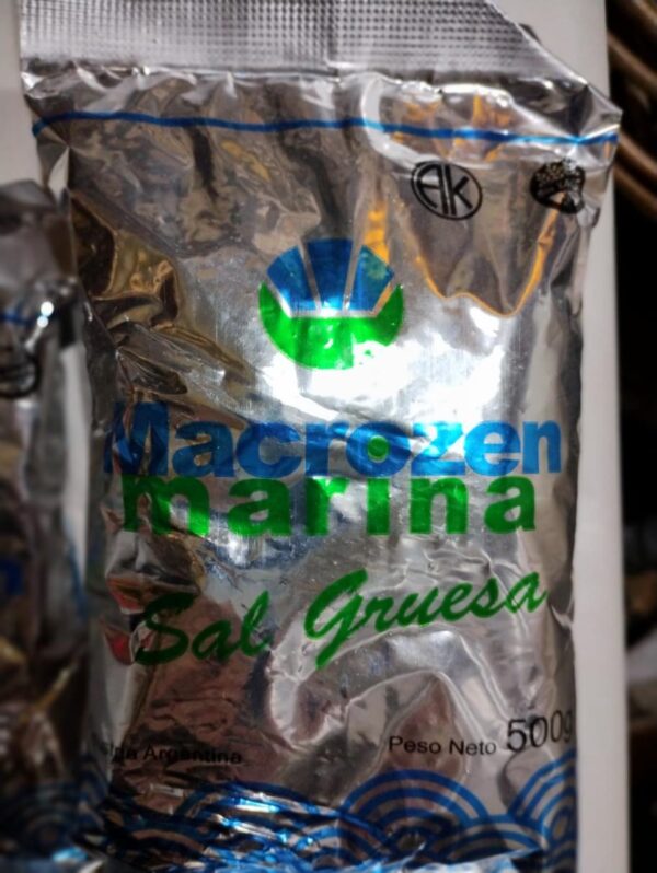 Sal Marina gruesa 500 gr. Macrozen