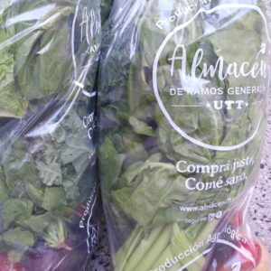 Bolsón de verduras de 7 kg.