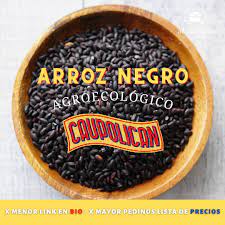 Arroz Negro agroecológico Molino Caupolican1kg