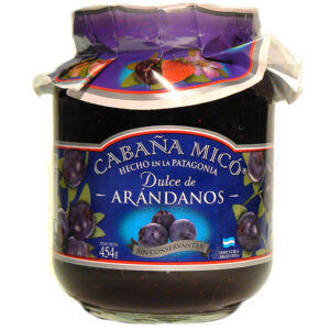 Mermelada de arandanos Cabañas Mico