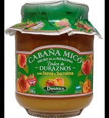 Mermelada de durazno sin azúcar