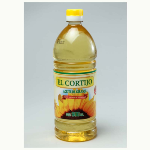 Aceite de Girasol. El Cortijo. 900 cc.
