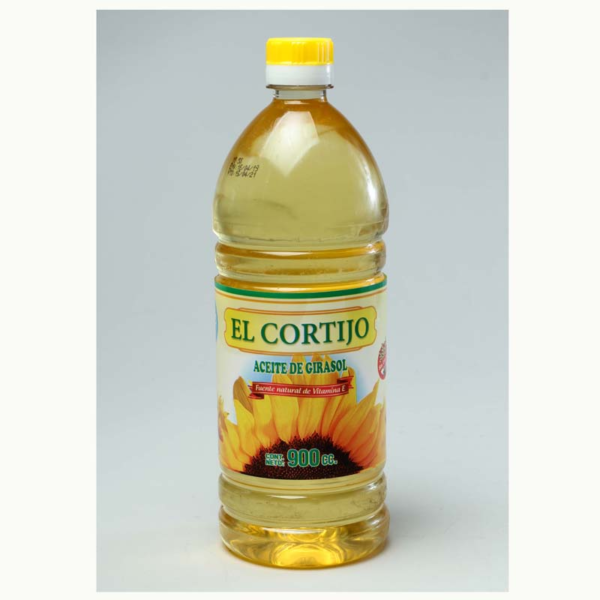 Aceite de Girasol. El Cortijo. 900 cc.